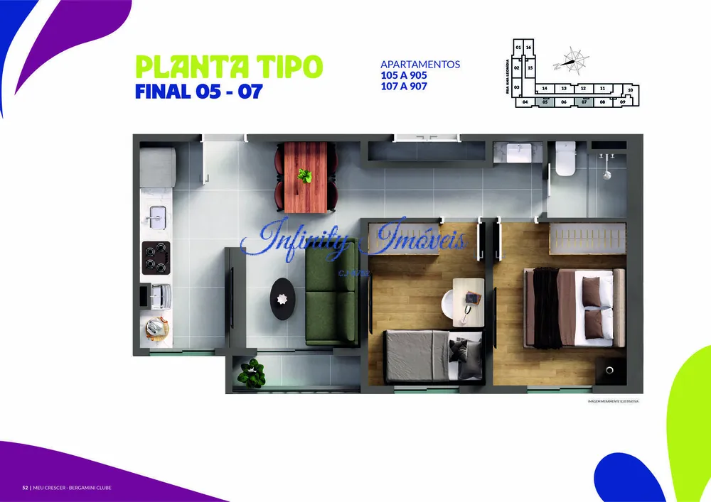Apartamento, 2 quartos, 41 m² - Foto 49