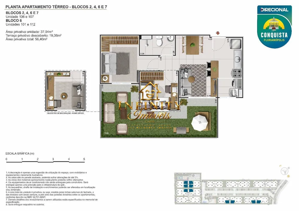 Apartamento, 2 quartos, 37 m² - Foto 35