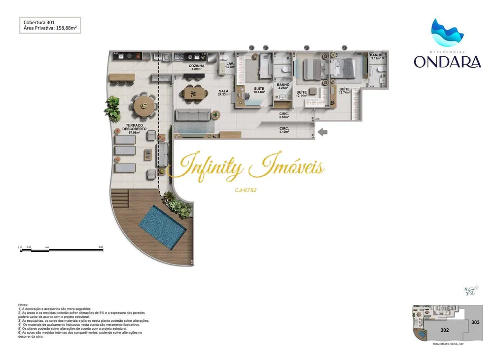 Apartamento, 3 quartos, 98 m² - Foto 12