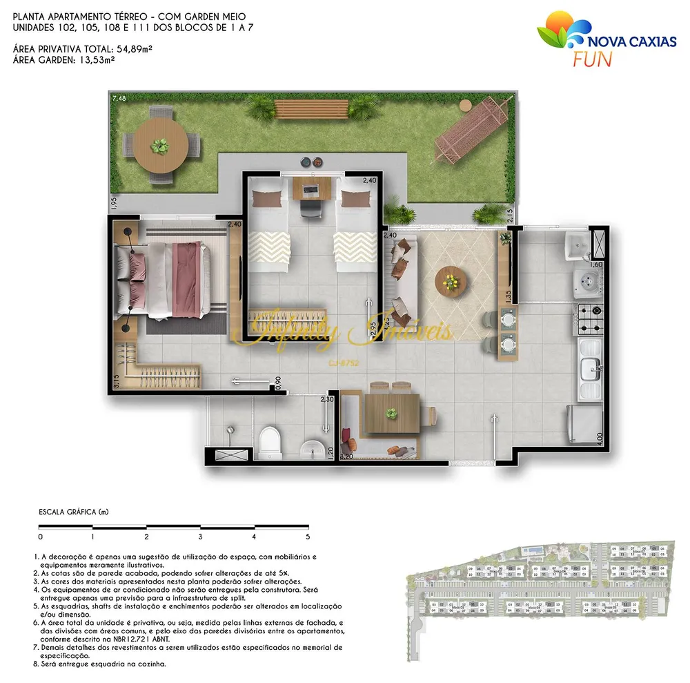 Apartamento, 1 quarto, 55 m² - Foto 29