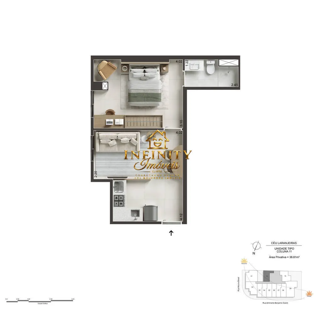 Apartamento, 2 quartos, 61 m² - Foto 27
