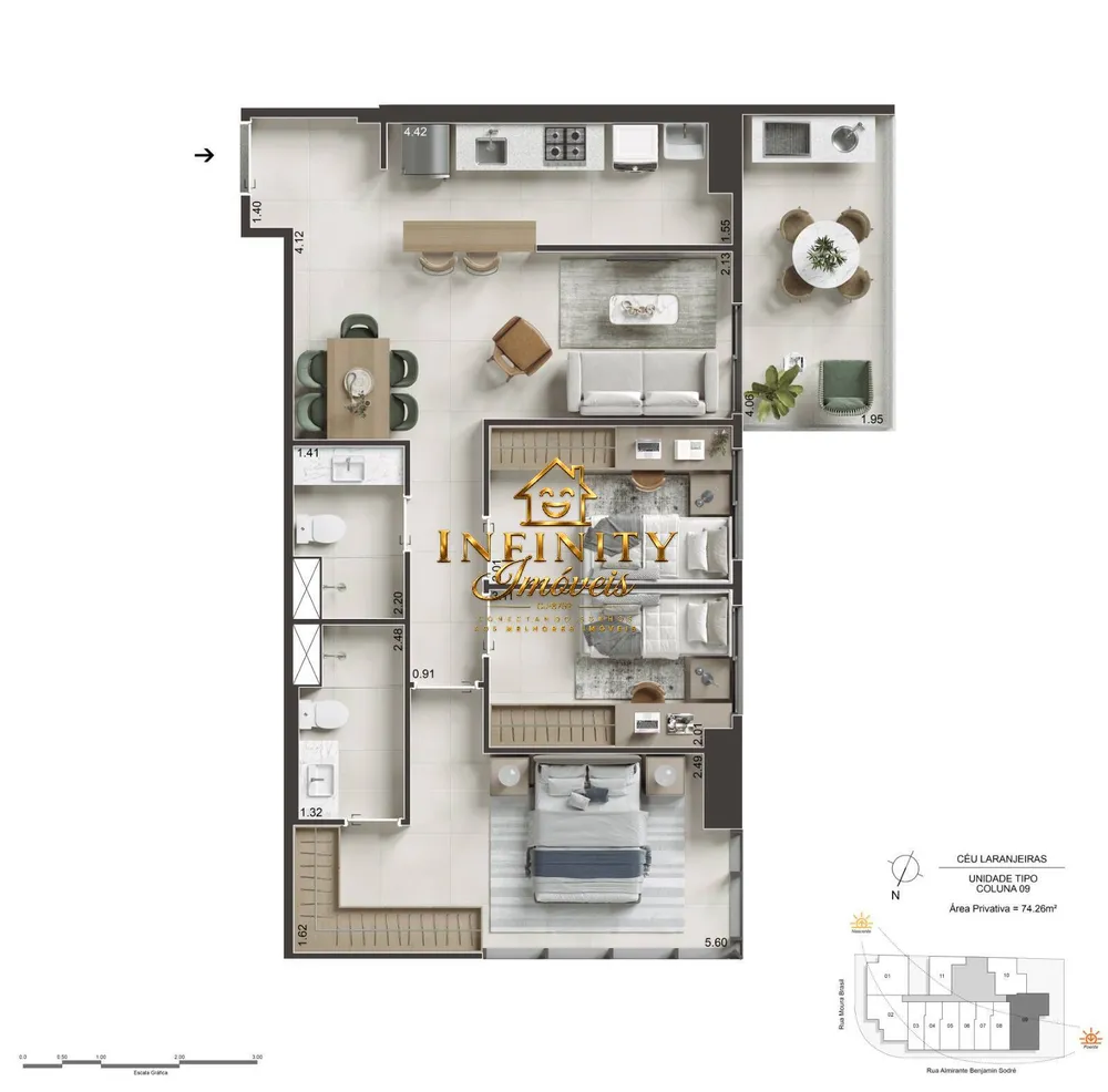 Apartamento, 2 quartos, 61 m² - Foto 25