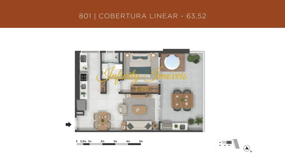 Apartamento, 1 quarto, 34 m² - Foto 23