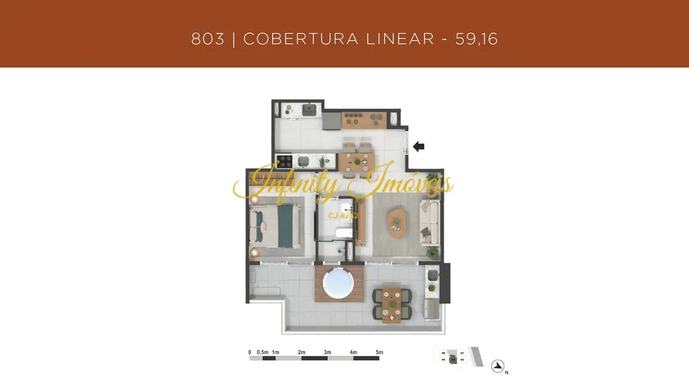 Apartamento, 1 quarto, 34 m² - Foto 25