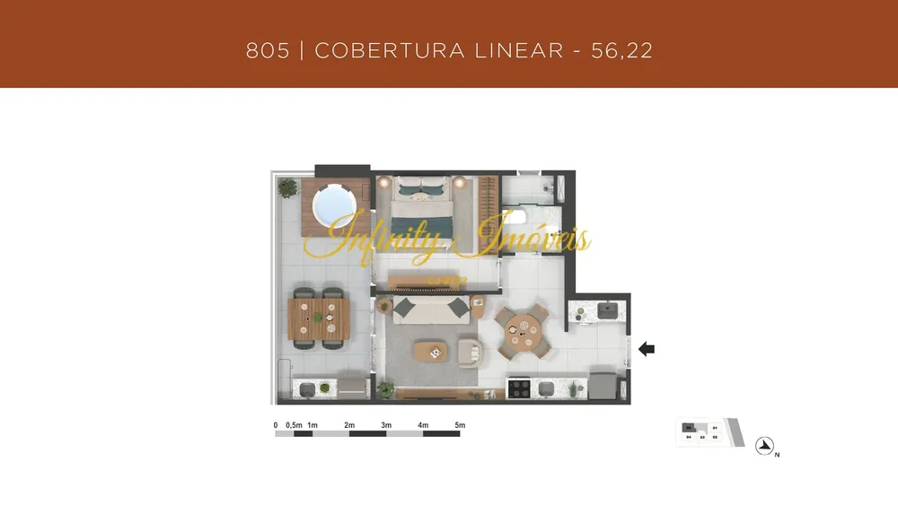 Apartamento, 1 quarto, 34 m² - Foto 27