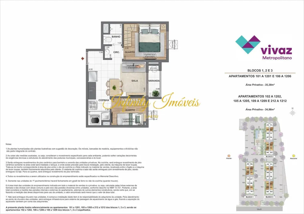 Apartamento, 2 quartos, 37 m² - Foto 20