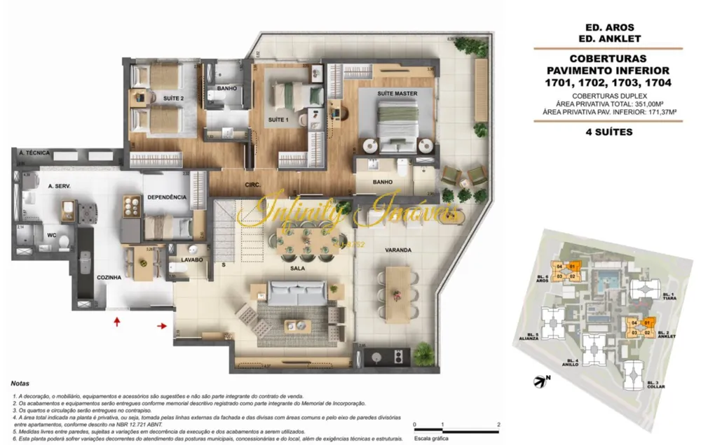 Apartamento, 4 quartos, 351 m² - Foto 57