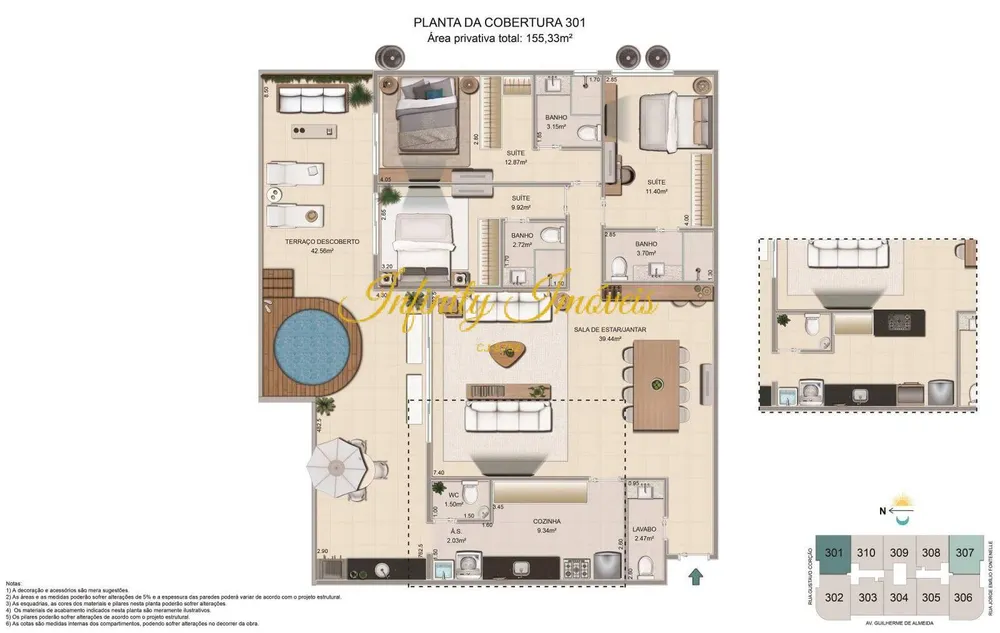 Apartamento, 3 quartos, 95 m² - Foto 34