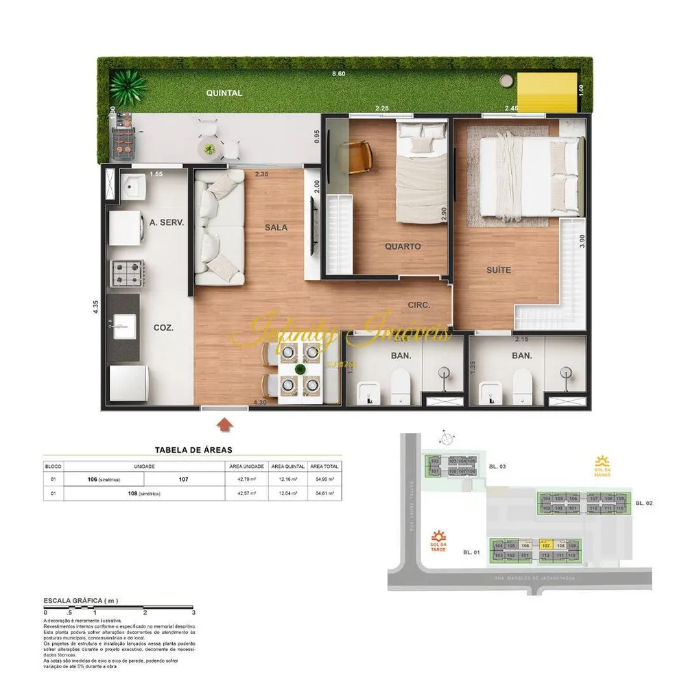 Apartamento, 2 quartos, 43 m² - Foto 28