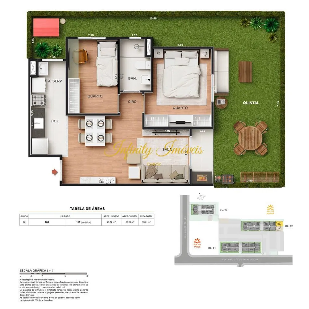 Apartamento, 2 quartos, 43 m² - Foto 24
