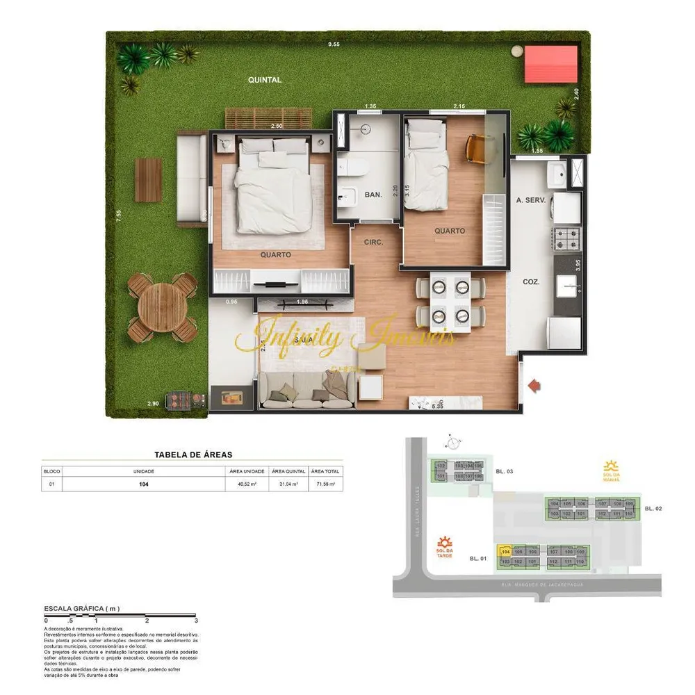 Apartamento, 2 quartos, 43 m² - Foto 25