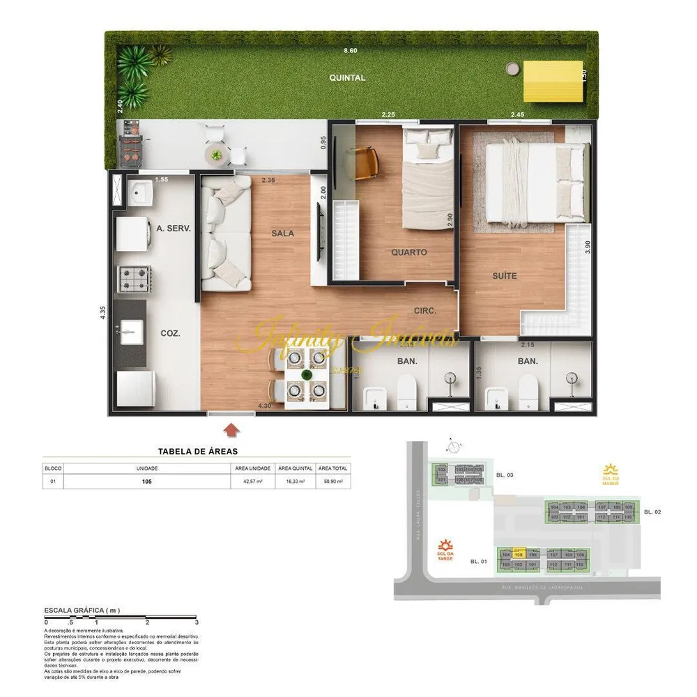 Apartamento, 2 quartos, 43 m² - Foto 27