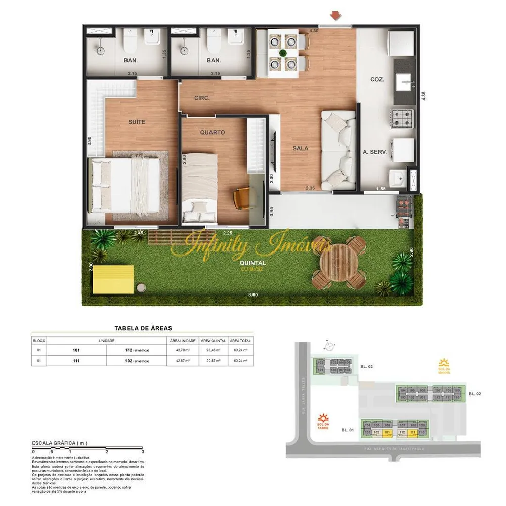 Apartamento, 2 quartos, 43 m² - Foto 26