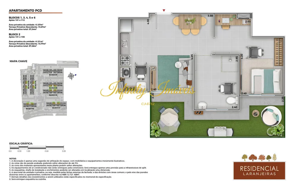 Apartamento, 2 quartos, 41 m² - Foto 25