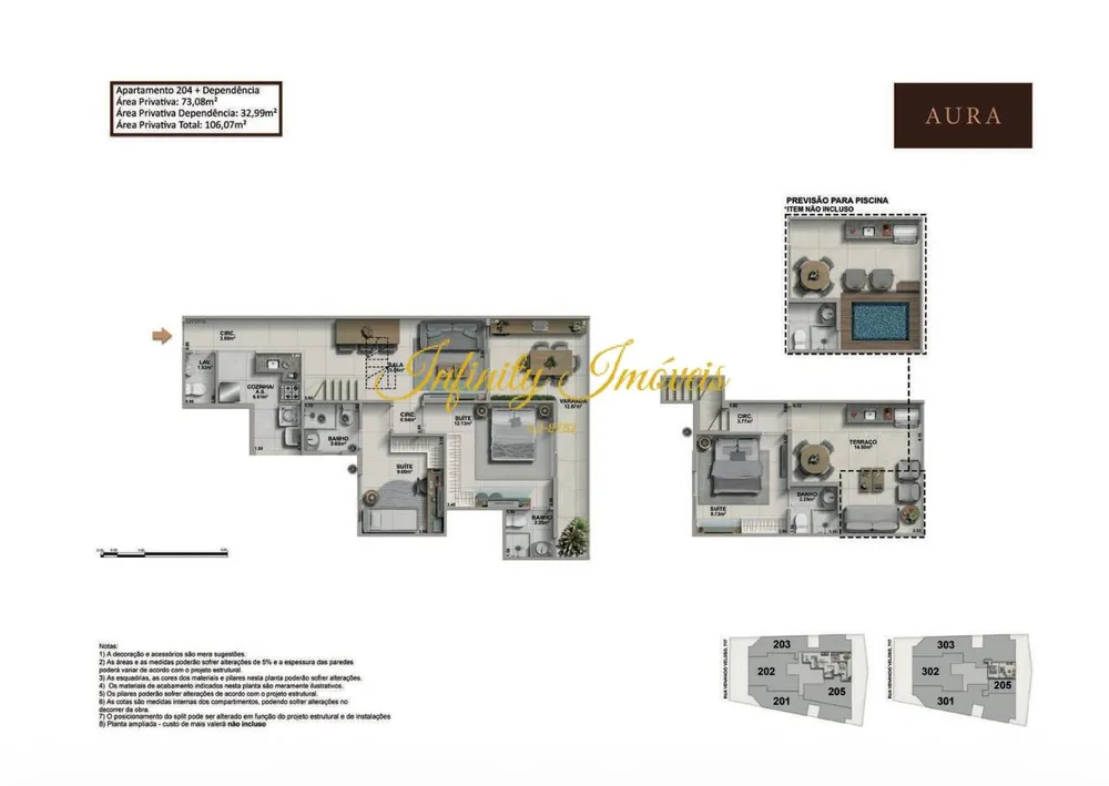 Apartamento, 3 quartos, 106 m² - Foto 9