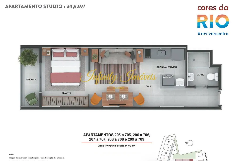 Apartamento, 1 quarto, 36 m² - Foto 25