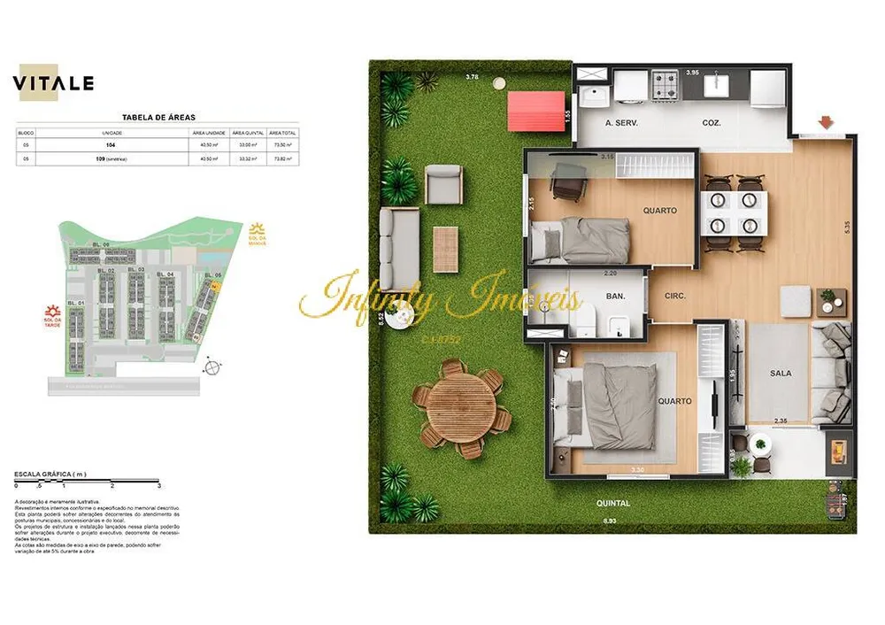 Apartamento, 2 quartos, 44 m² - Foto 40
