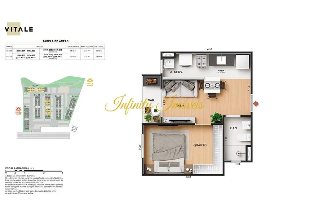 Apartamento, 2 quartos, 44 m² - Foto 27