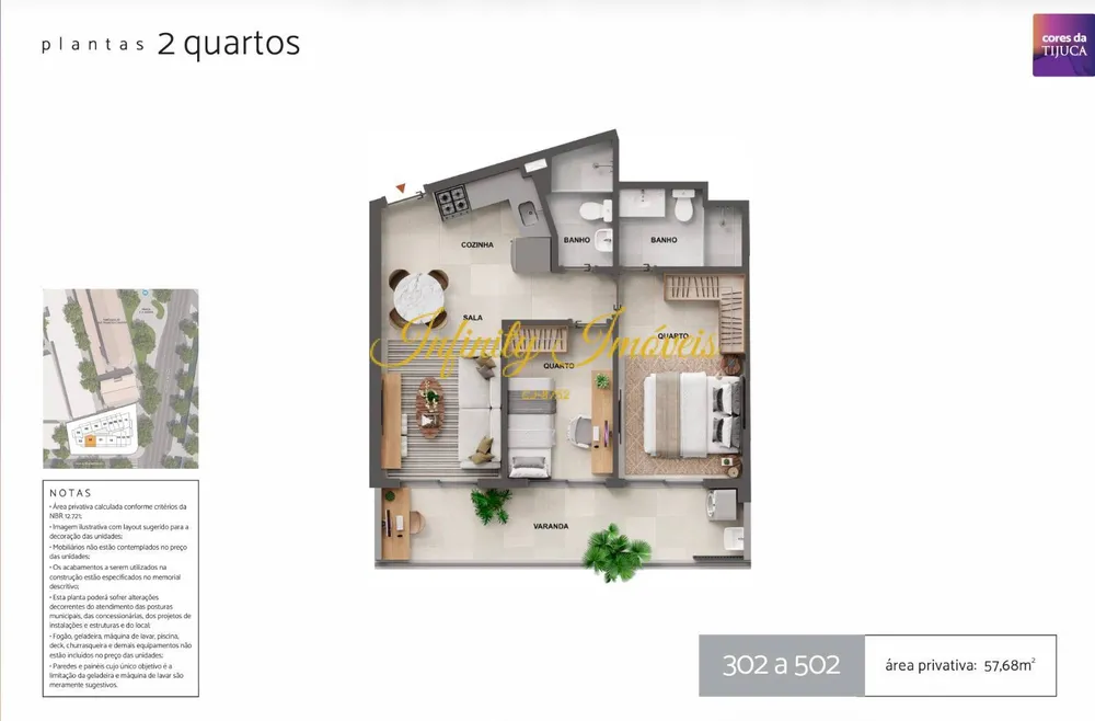 Apartamento, 2 quartos, 57 m² - Foto 25