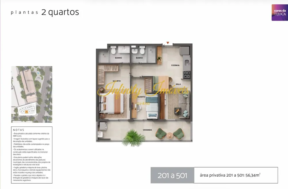 Apartamento, 1 quarto, 34 m² - Foto 27