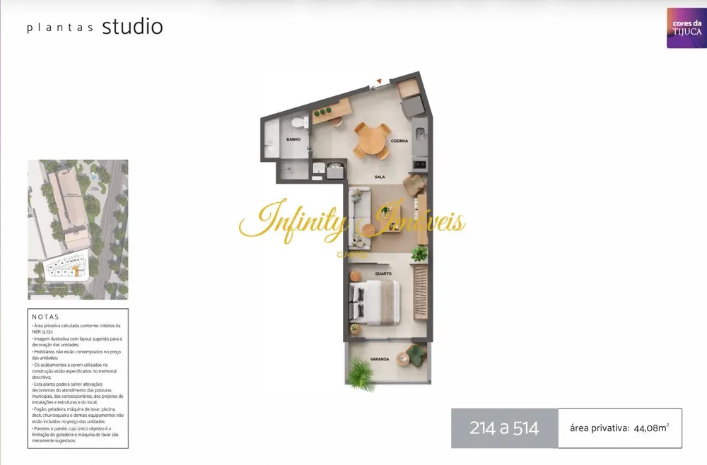 Apartamento, 1 quarto, 34 m² - Foto 26