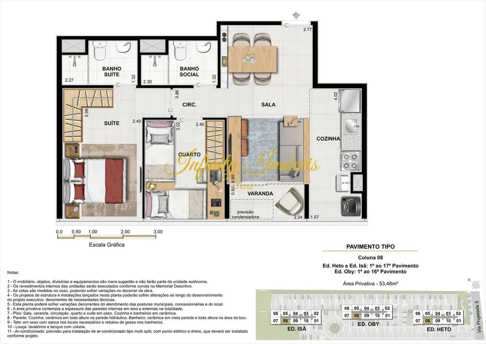 Apartamento, 3 quartos, 64 m² - Foto 11