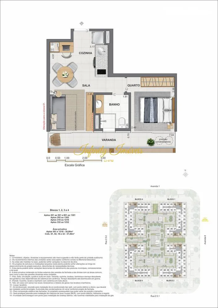 Apartamento, 2 quartos, 41 m² - Foto 50