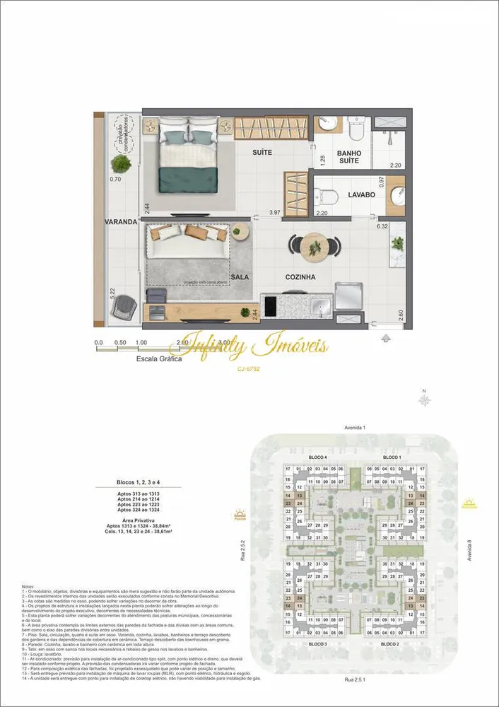 Apartamento, 2 quartos, 41 m² - Foto 49