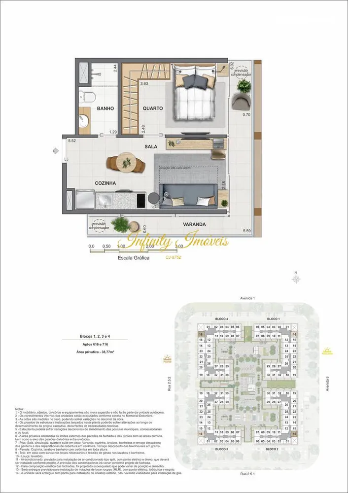 Apartamento, 2 quartos, 41 m² - Foto 53