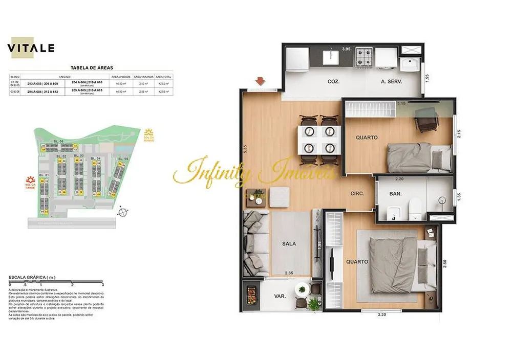 Apartamento, 2 quartos, 42 m² - Foto 24