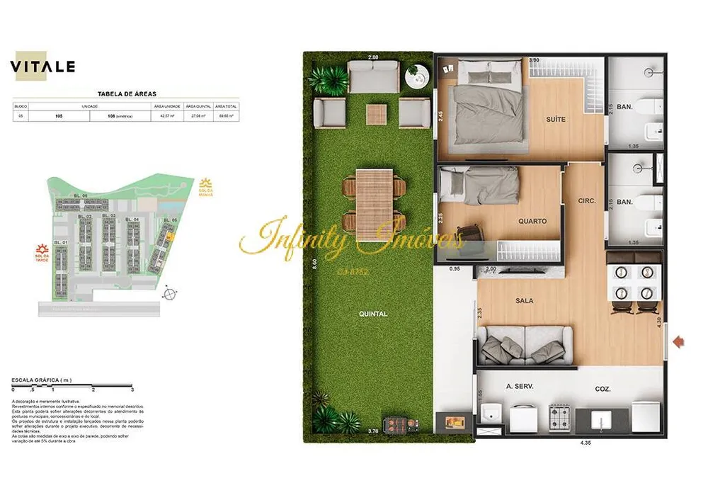 Apartamento, 2 quartos, 42 m² - Foto 40