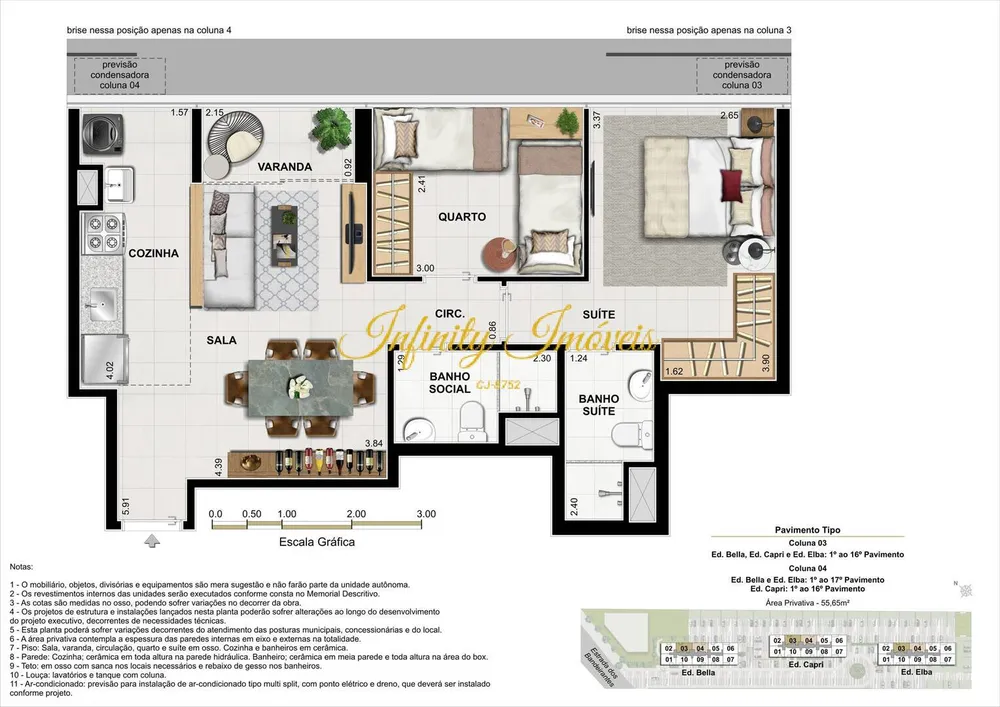 Apartamento, 2 quartos, 55 m² - Foto 36