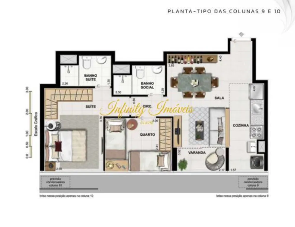 Apartamento, 2 quartos, 55 m² - Foto 24