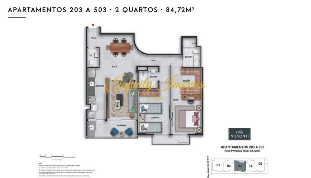 Apartamento, 2 quartos, 150 m² - Foto 13