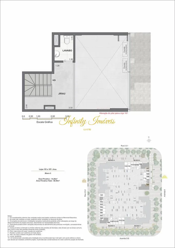 Loja-Salão, 80 m² - Foto 7