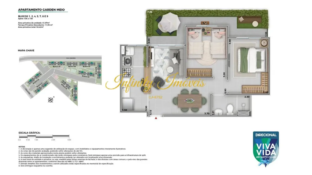 Apartamento, 2 quartos, 50 m² - Foto 28