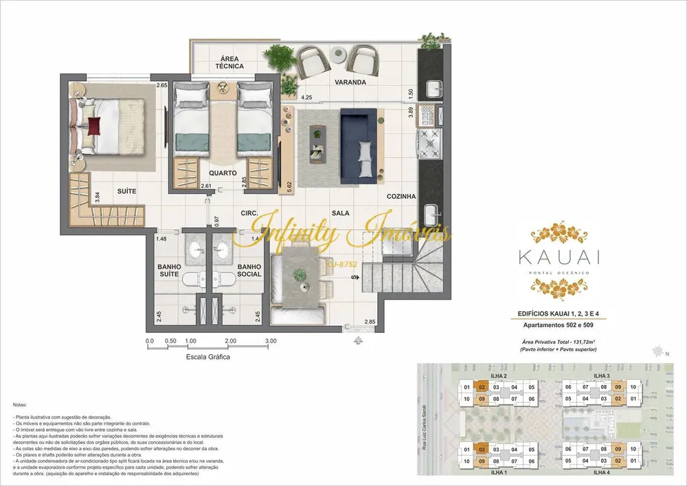 Cobertura, 4 quartos, 131 m² - Foto 12