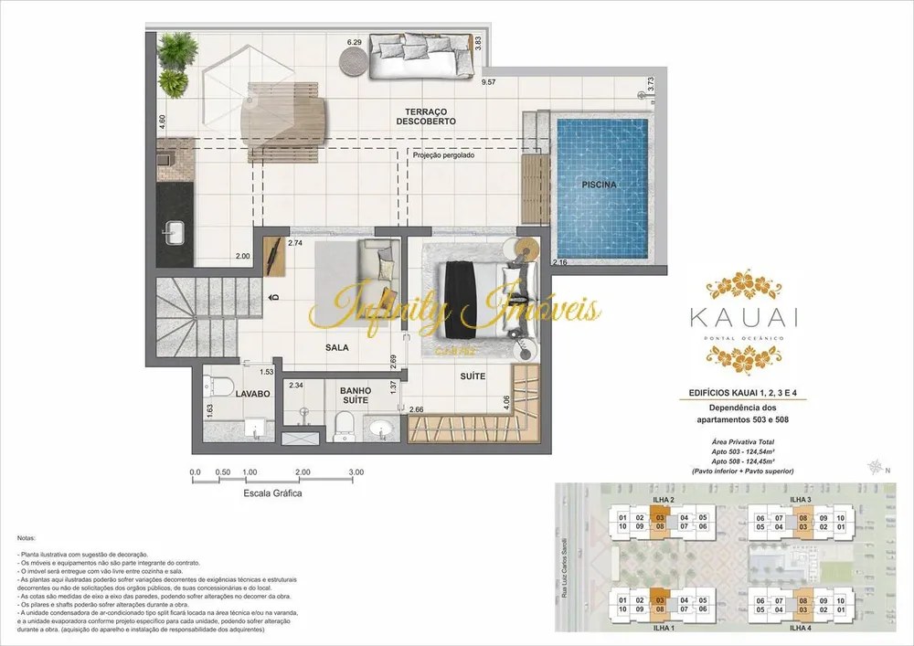 Cobertura, 4 quartos, 131 m² - Foto 3