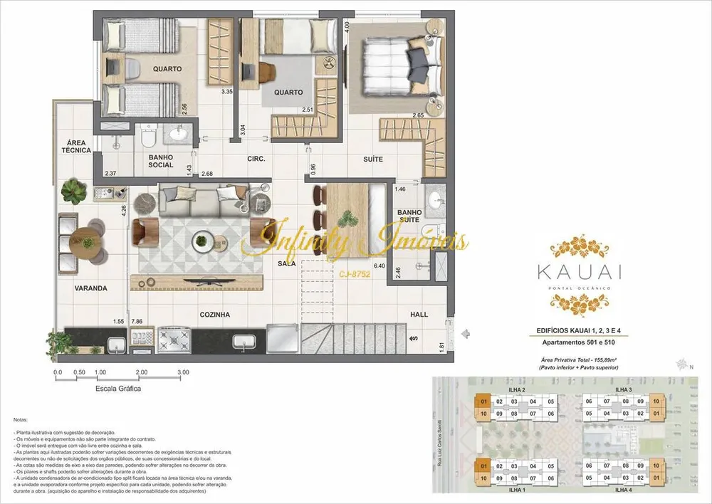 Cobertura, 4 quartos, 131 m² - Foto 20