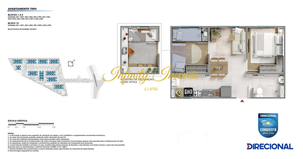 Apartamento, 2 quartos, 36 m² - Foto 22