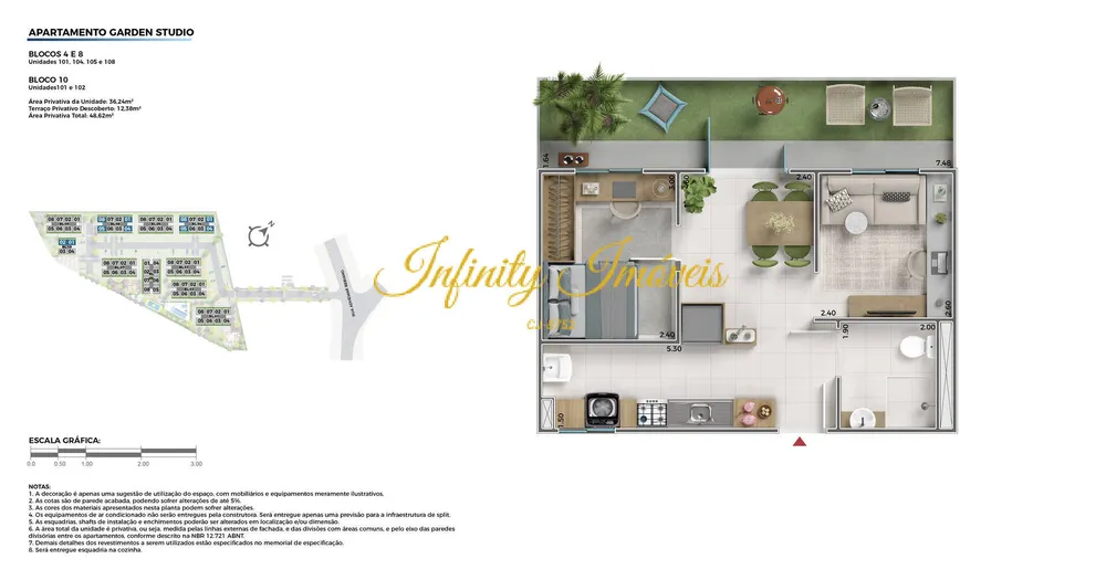 Apartamento, 2 quartos, 36 m² - Foto 23