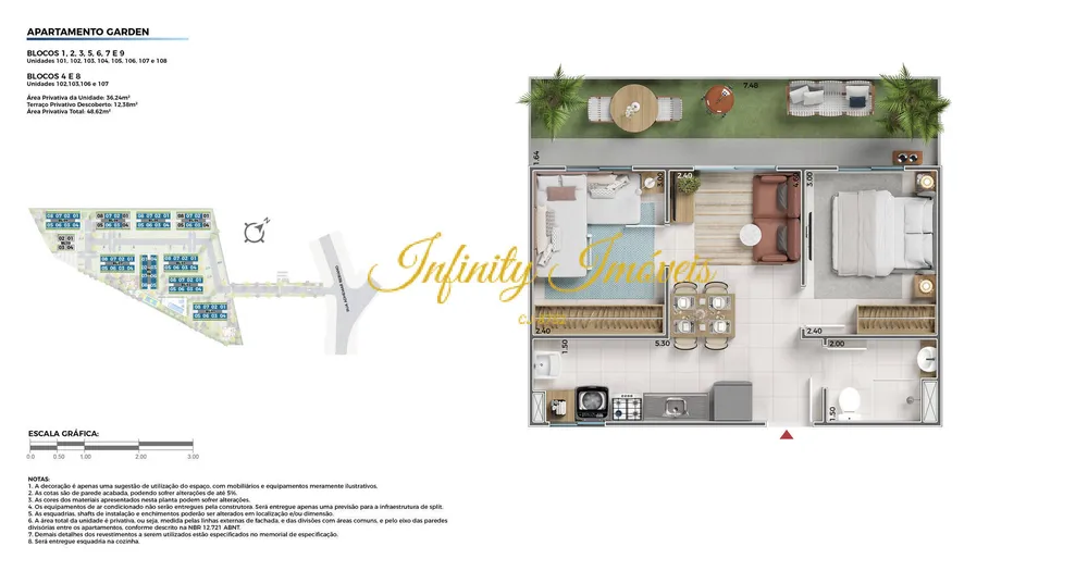 Apartamento, 2 quartos, 36 m² - Foto 24