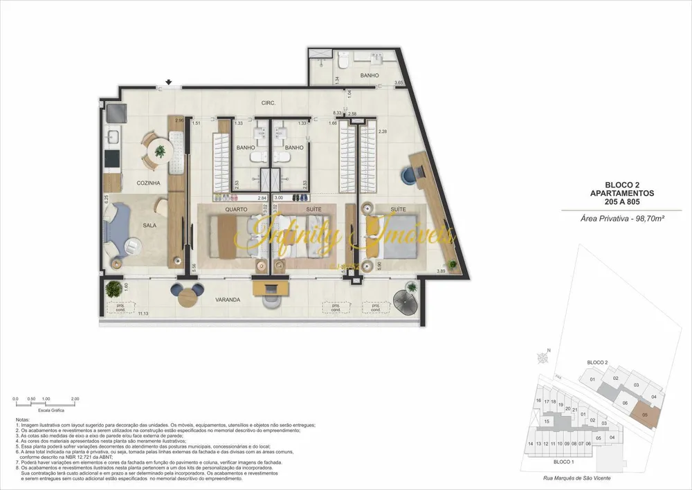 Apartamento, 3 quartos, 98 m² - Foto 24