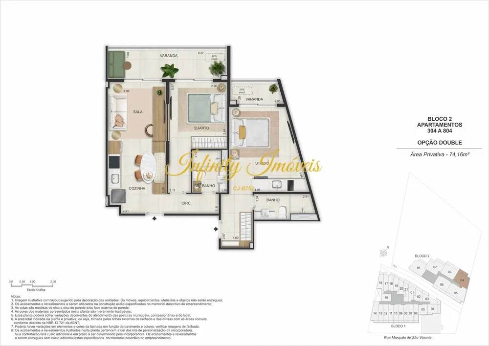 Apartamento, 3 quartos, 98 m² - Foto 32