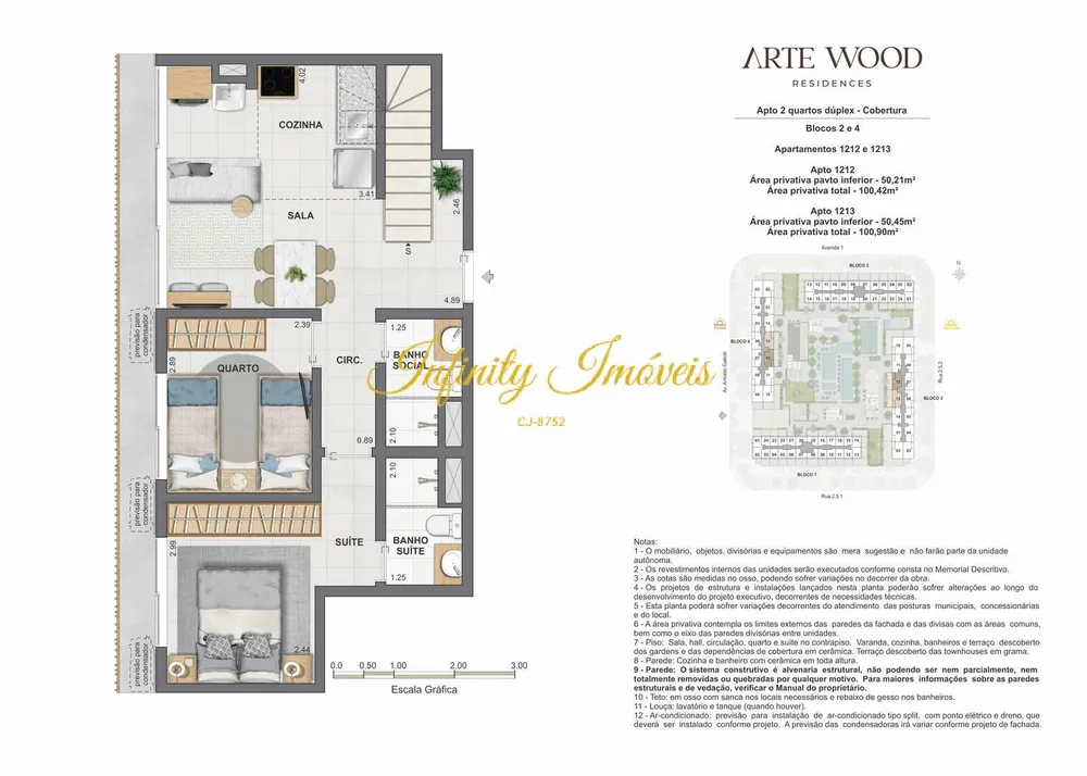Apartamento, 2 quartos, 102 m² - Foto 82