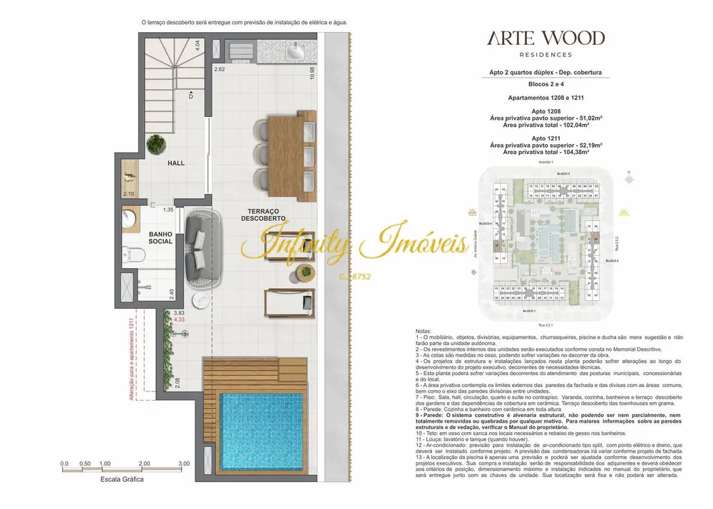 Apartamento, 2 quartos, 102 m² - Foto 86