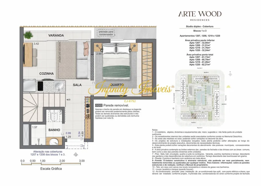 Apartamento, 2 quartos, 102 m² - Foto 74