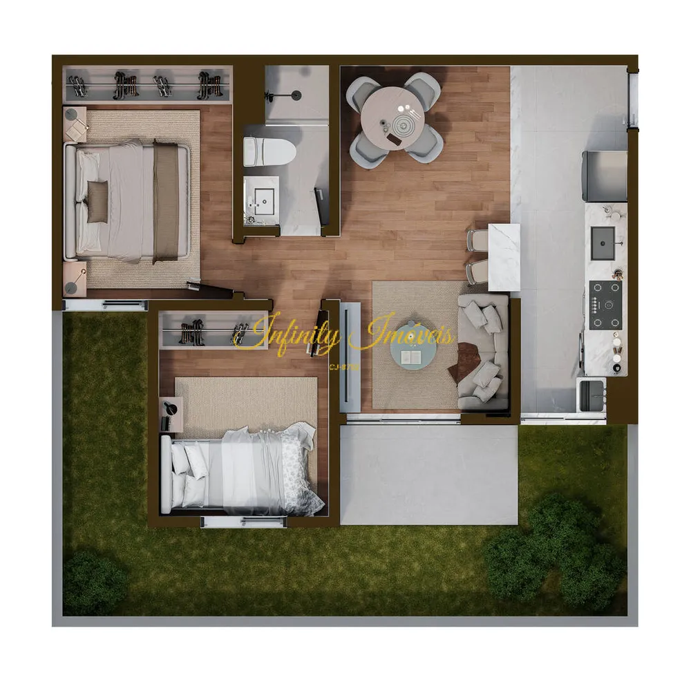 Apartamento, 2 quartos, 47 m² - Foto 47