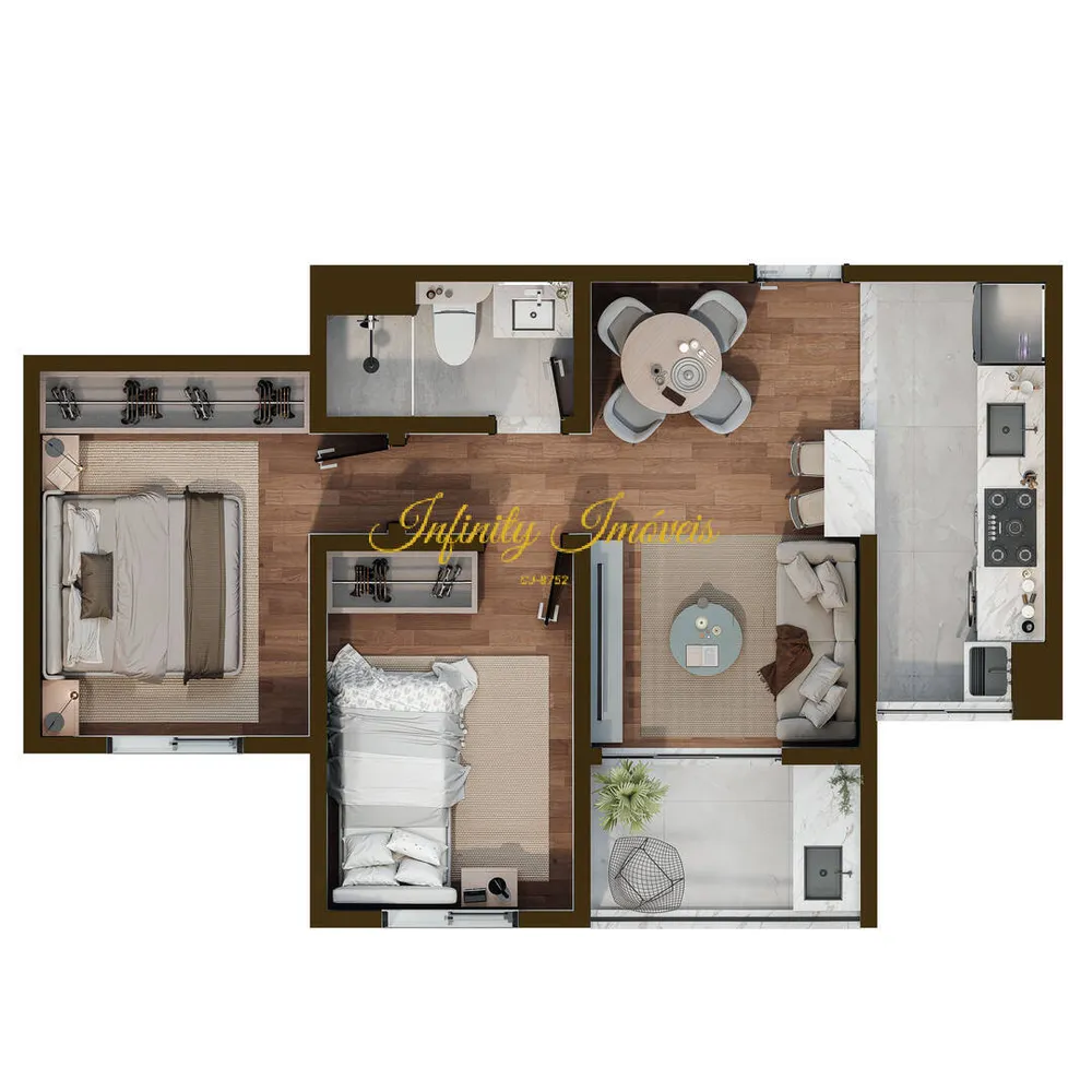 Apartamento, 2 quartos, 47 m² - Foto 25