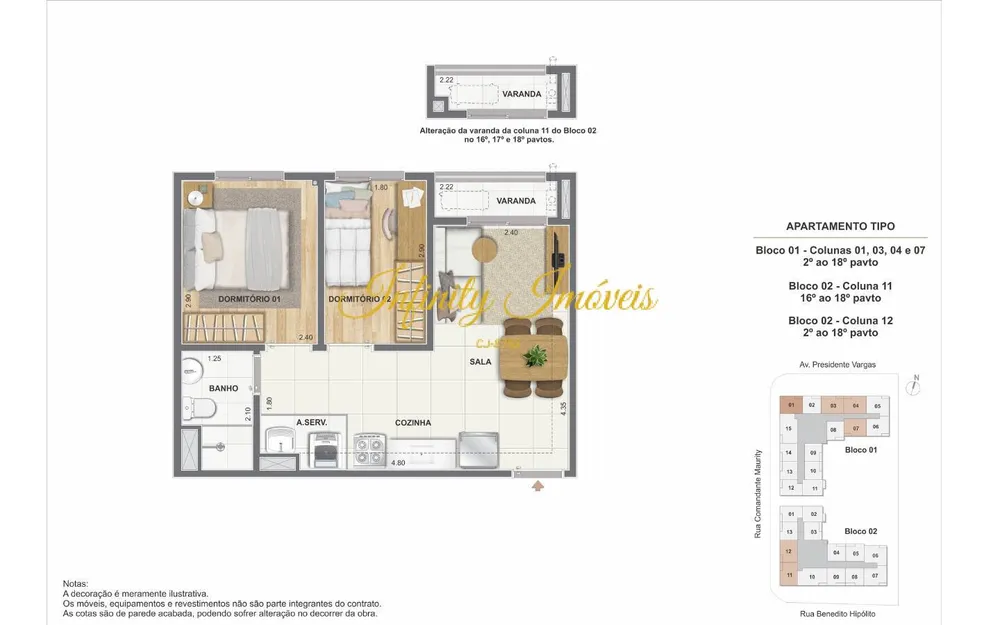 Apartamento, 2 quartos, 49 m² - Foto 21
